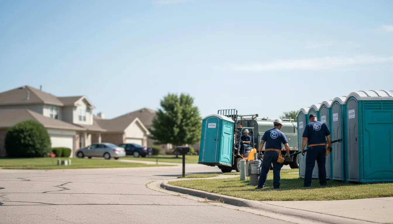 Porta Potty Rental in Gas, KS near me